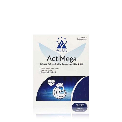 ActiMega Omega 3 Supplement for Better Heart and Thyroid Health