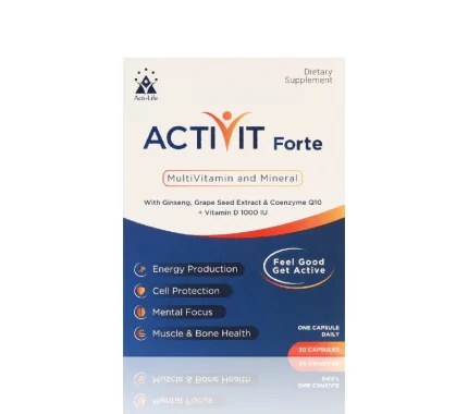 Activit Forte Multivitamin for energy production