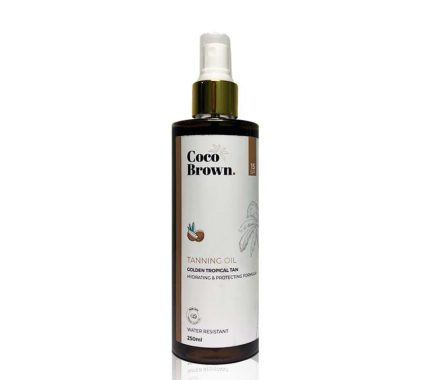 Cocobrown tanning oil water resistant