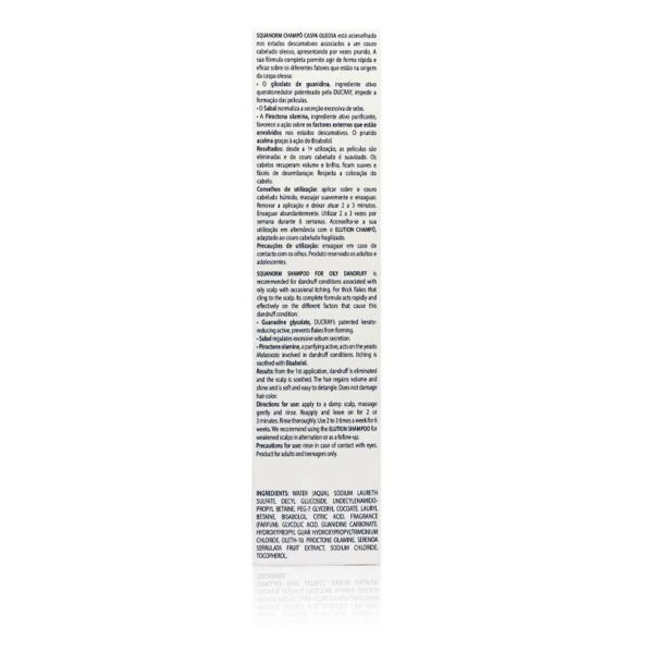 Ducray Squanorm Antidandruff Shampoo-Oily Scalp (200 ml) - Image 2