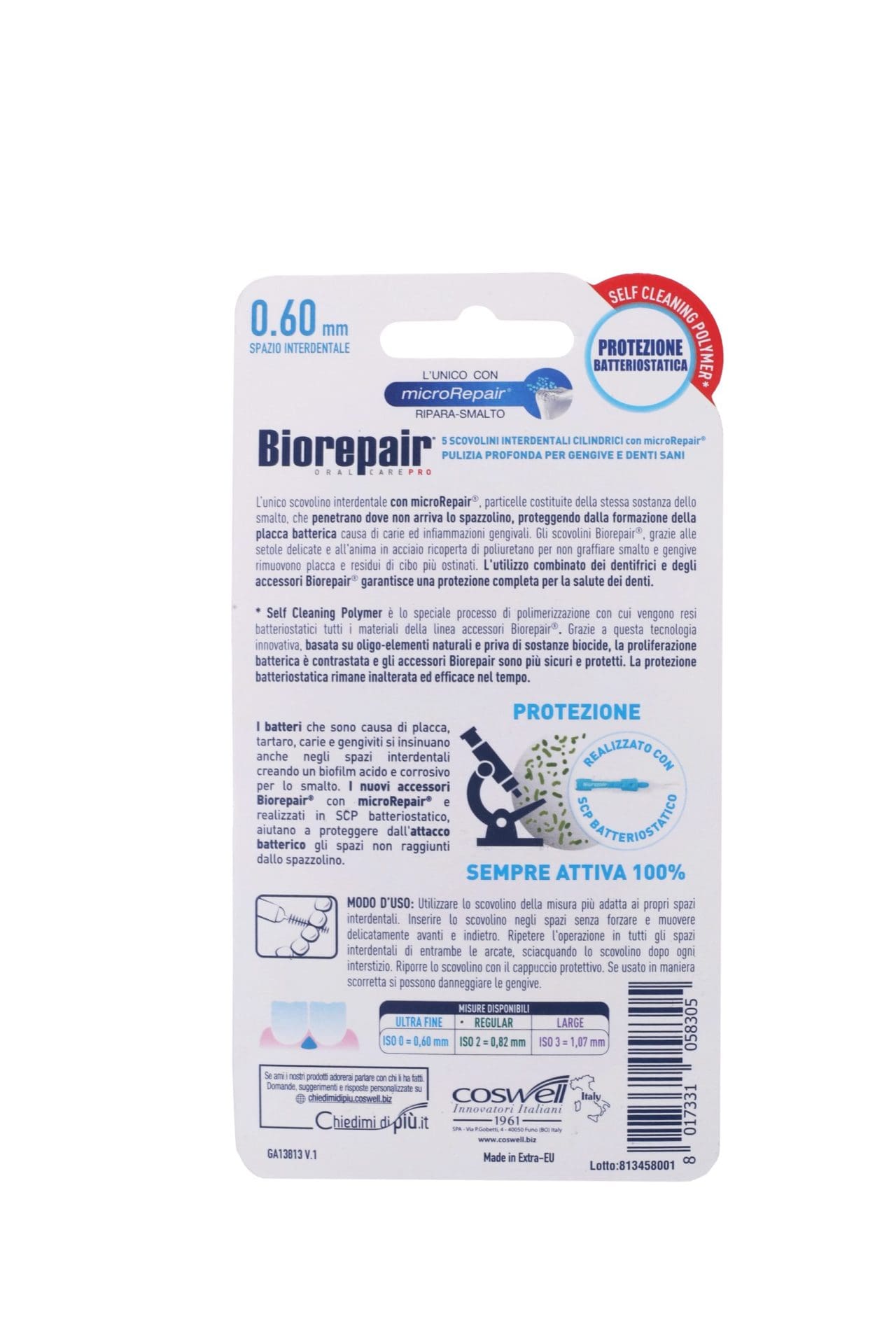 Biorepair - Scovolini Interdentali Cilindrici Ultra Fine microRepair® -  Biorepair®