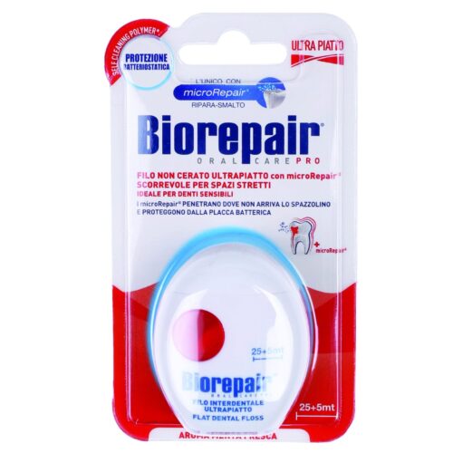 Biorepair Unwaxed Ultra Flat Dental Floss