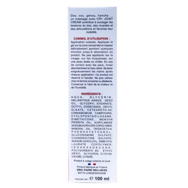 CR+ Joint cream for Muscular And Joint Pain - Image 3