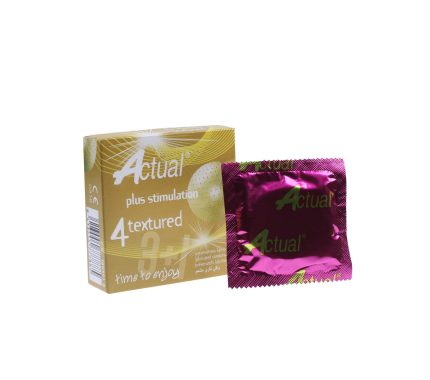 Actual plus stimulation condom 4 units