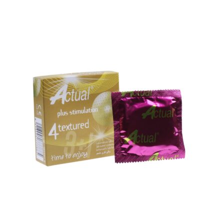Actual plus stimulation condom 4 units