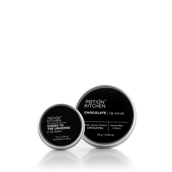 Potion Kitchen Lip scrub and balm lip essentials kit