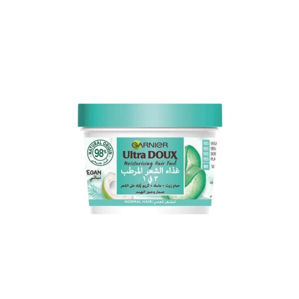 Ultra Doux Hair Food Mask with coconut and aloe