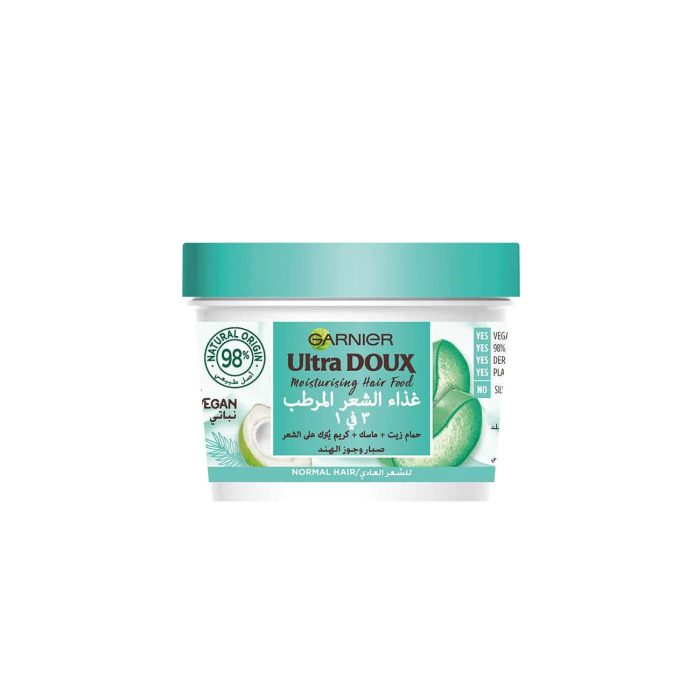 Ultra Doux Hair Food Mask with coconut and aloe