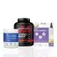 Creatine, whey protein and collagen offer
