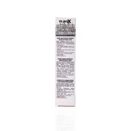 Blanx Whitening Non-Abrasive Toothpaste 75 ml- Back view