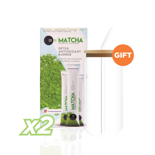 Matcha X2 + Free Cup Offer
