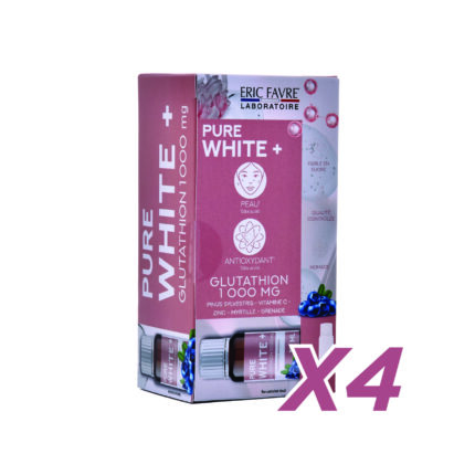 PURE WHITE +  Glowing Outside From The Inside X4